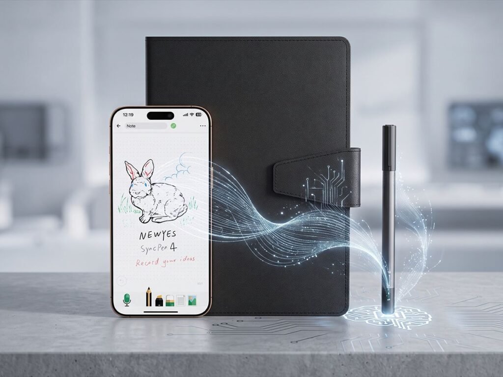 NEWYES AI SyncPen Shaping the Future of Knowledge Management and Intelligent Writing newyes ai smart pen 3 mini